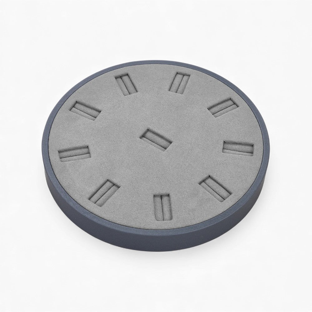 Porte Bijoux Rond pour Bagues - Multi-Compartiments