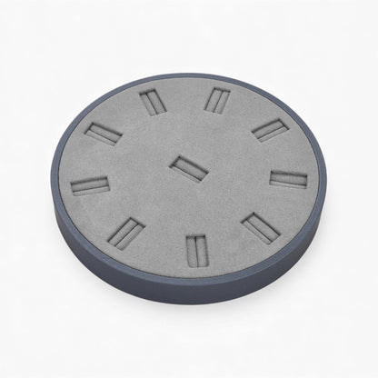 Porte Bijoux Rond pour Bagues - Multi-Compartiments